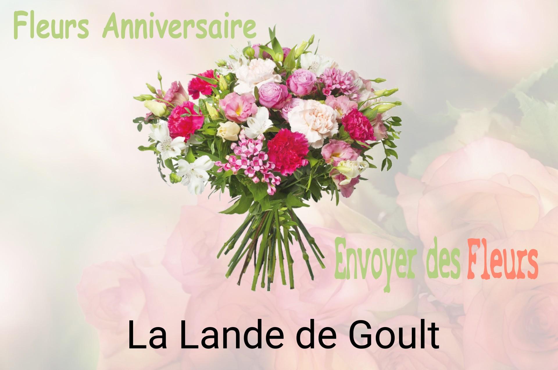 Bouquet de fleurs d’anniversaire livré à La Lande-de-Goult