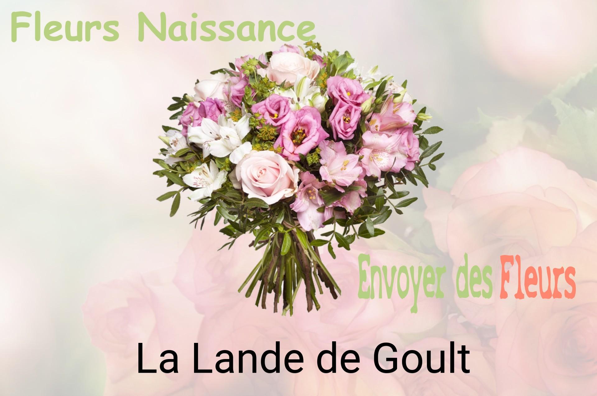 Bouquet de fleurs de naissance livré à La Lande-de-Goult