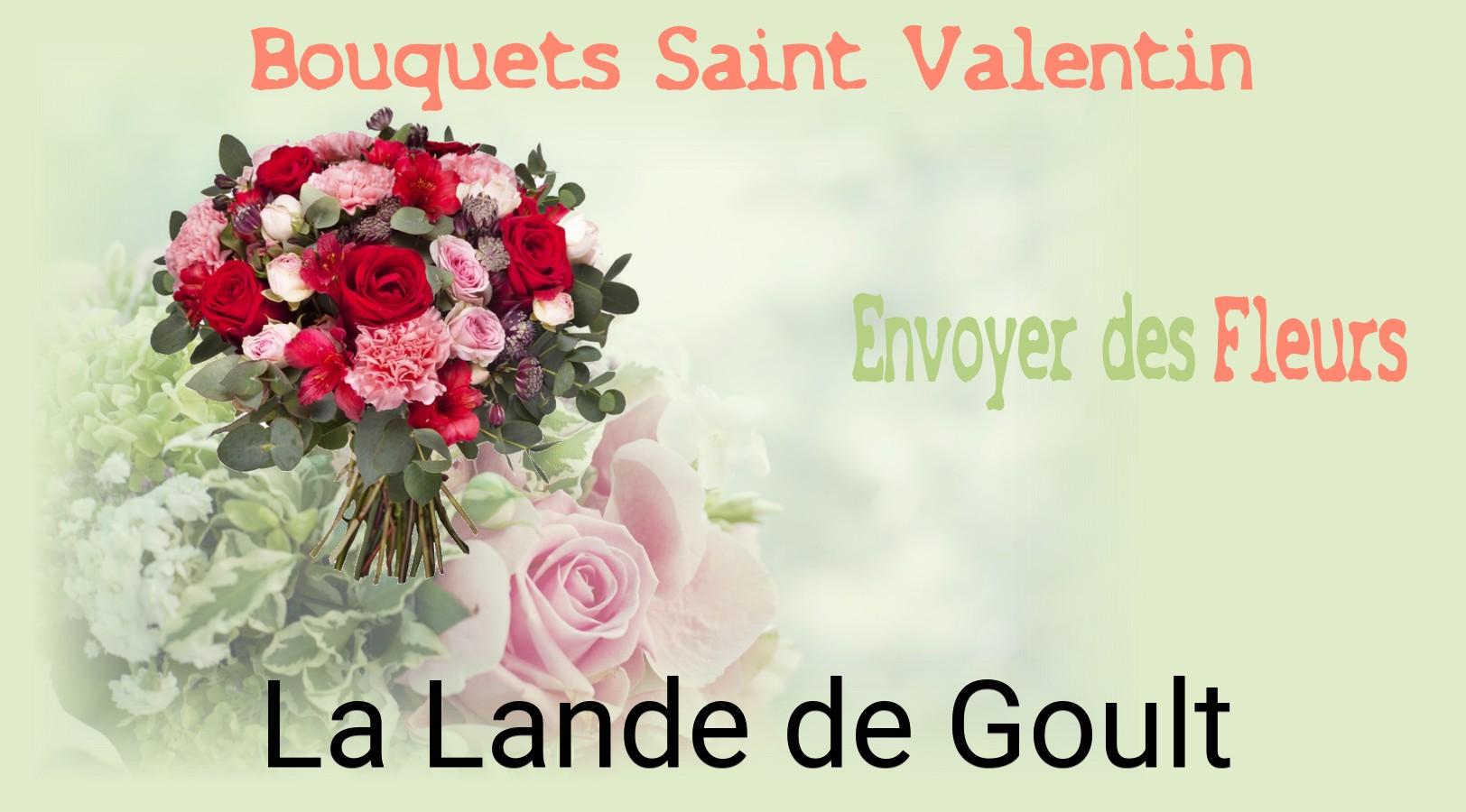 Roses de Saint-Valentin livrées à La Lande-de-Goult